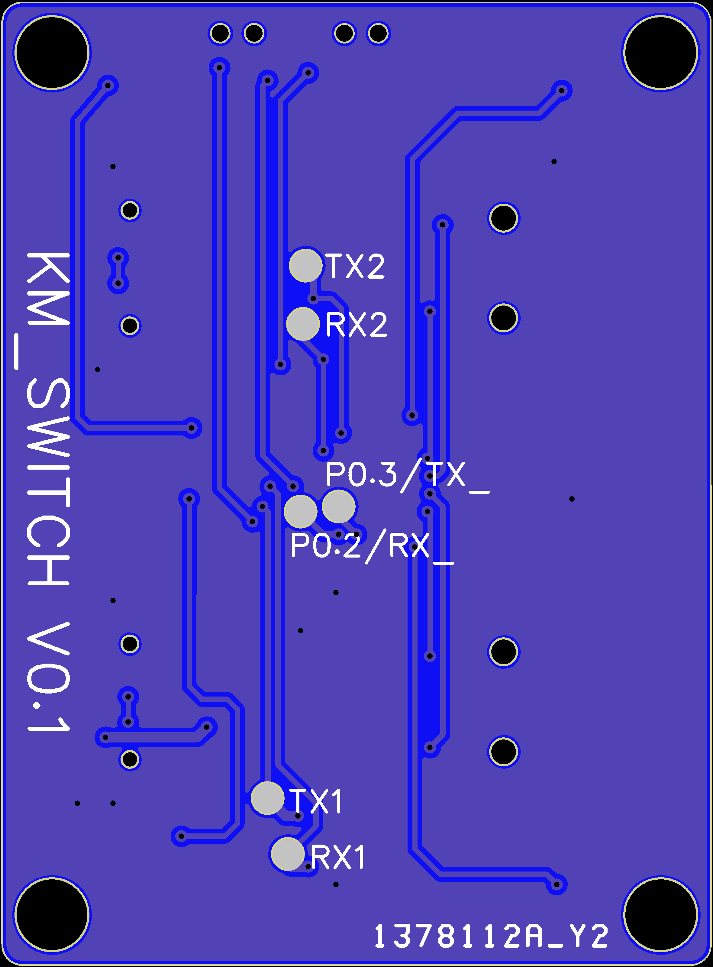 CH559L+CH9329 鼠键分路器PCB设计原理图2