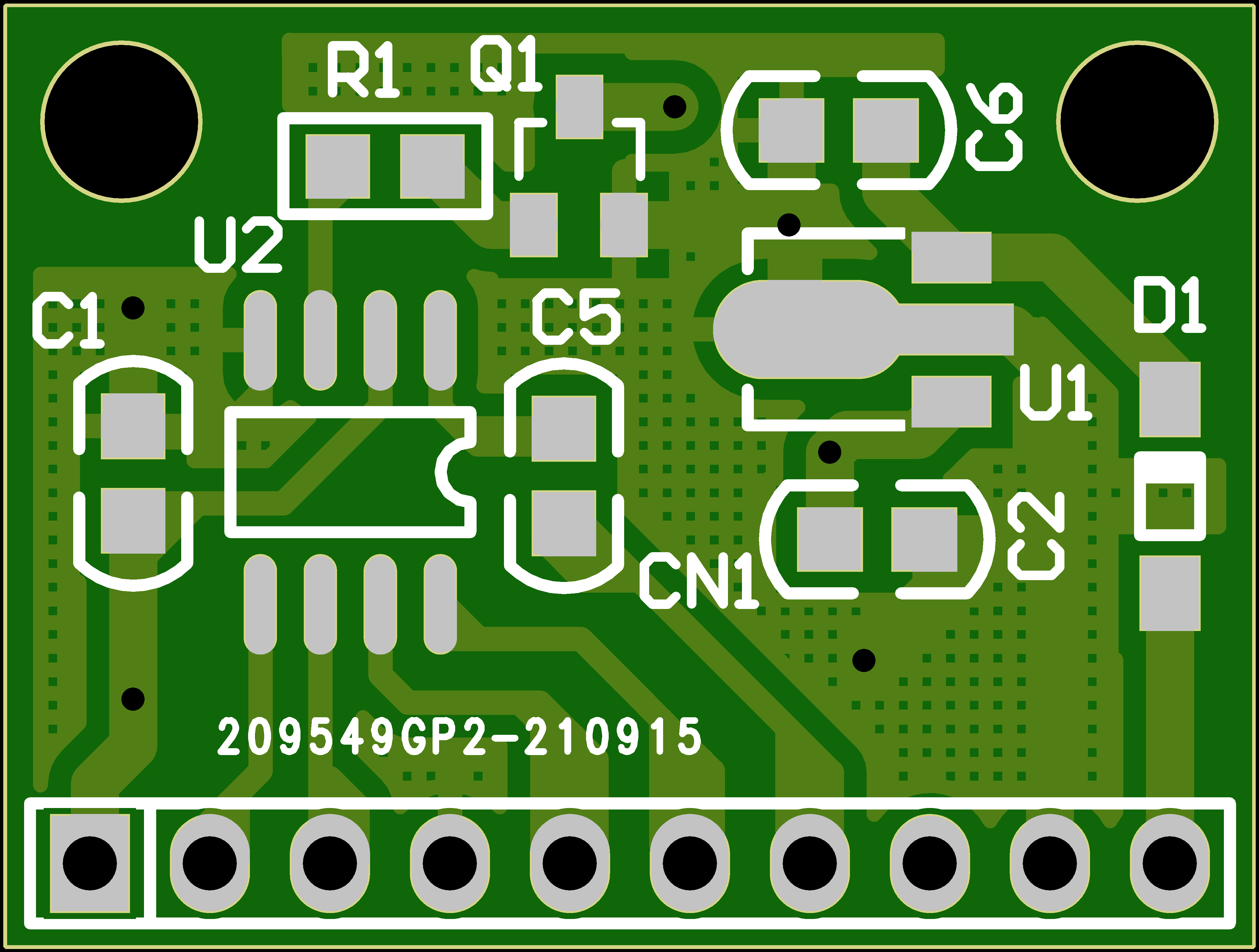 摩尔斯码CW自动键控制模块PCB设计原理图1