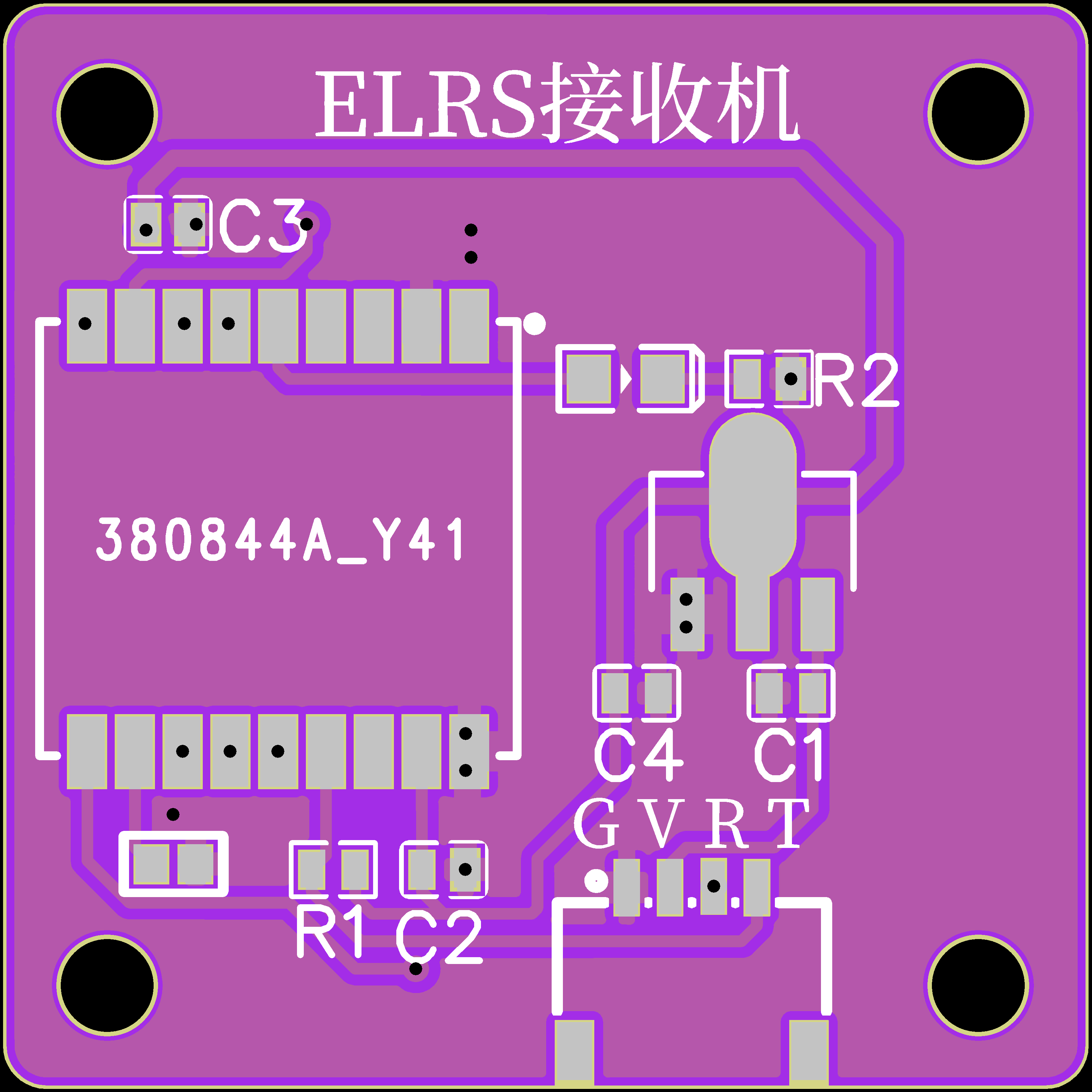 ELRS 2.4G接收机PCB设计原理图1