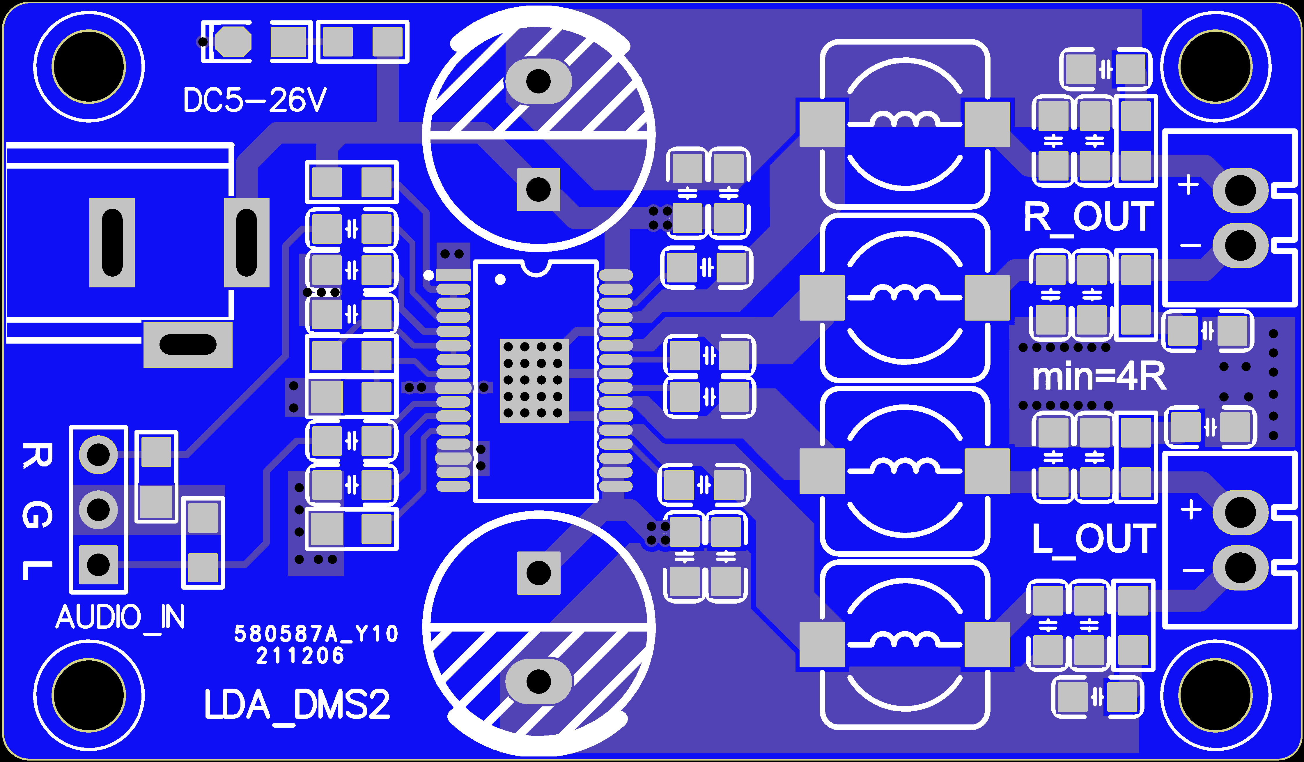 音频功放 30W*2 LDA_DMS2PCB设计原理图1