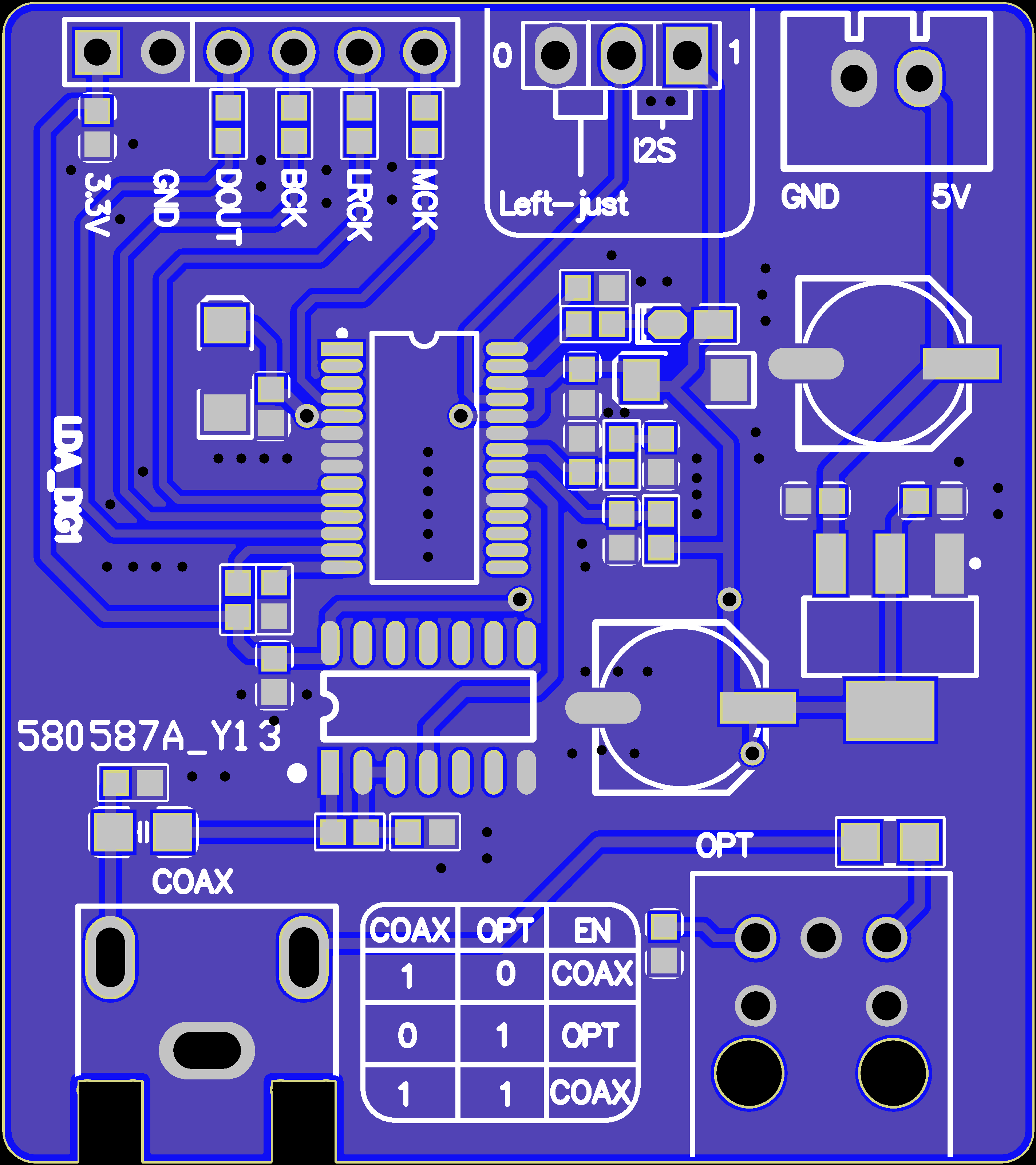 光纤同轴音频解码器（LDA_DIG1）PCB设计原理图1