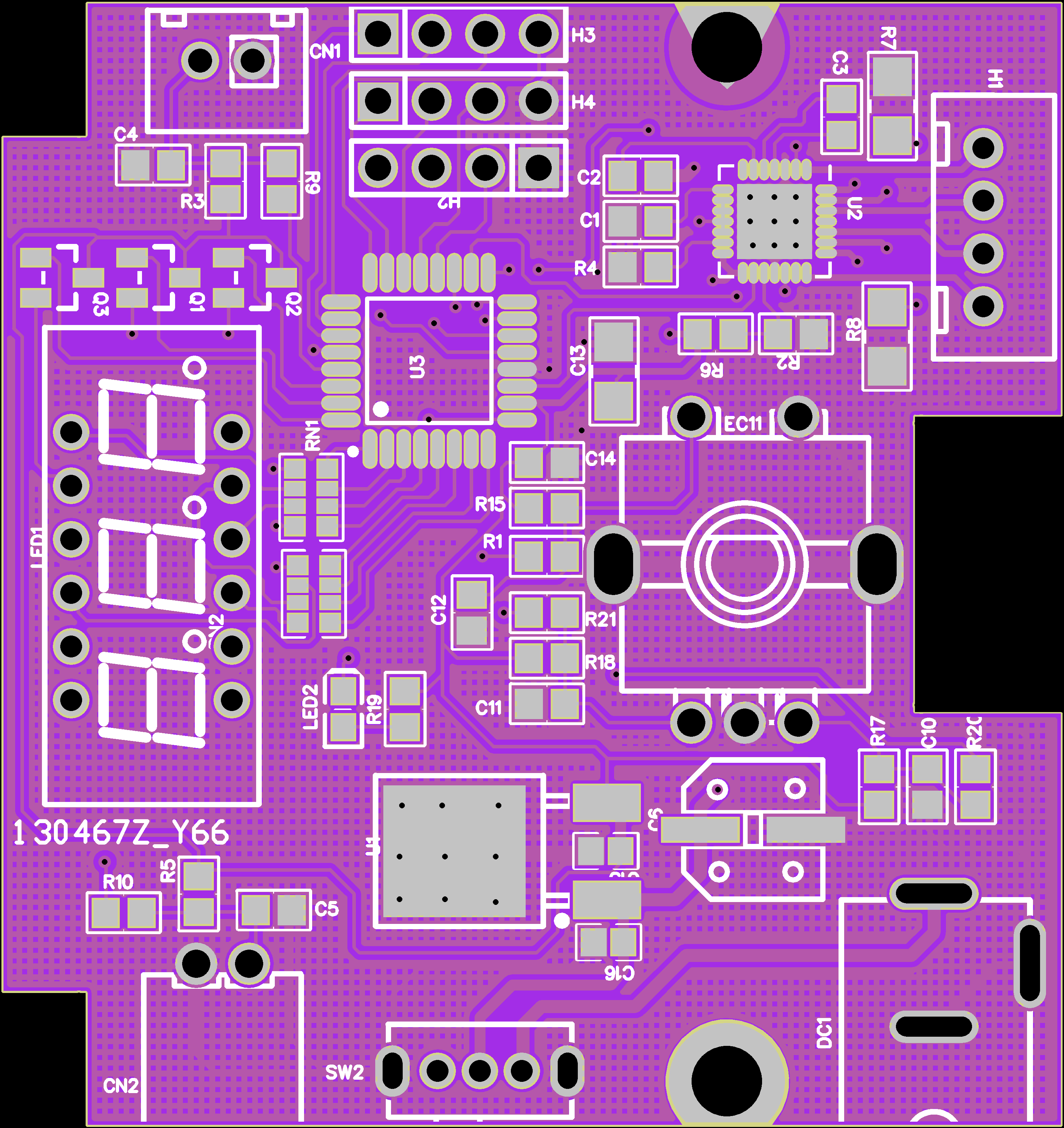 步进电机主控用于自动挤锡机PCB设计原理图1