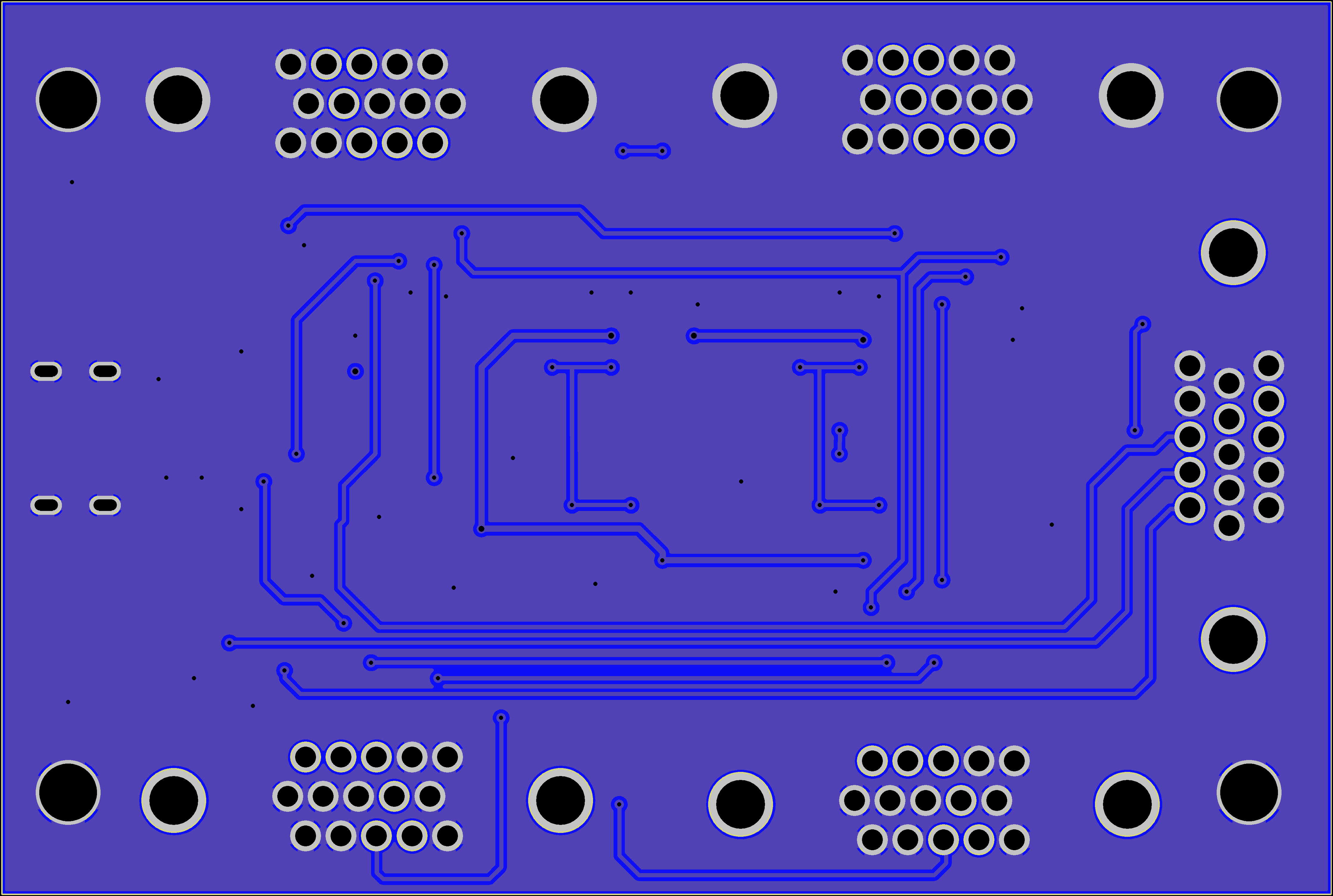 迷你口袋VGA信号1转4同屏输出扩展器PCB设计原理图2