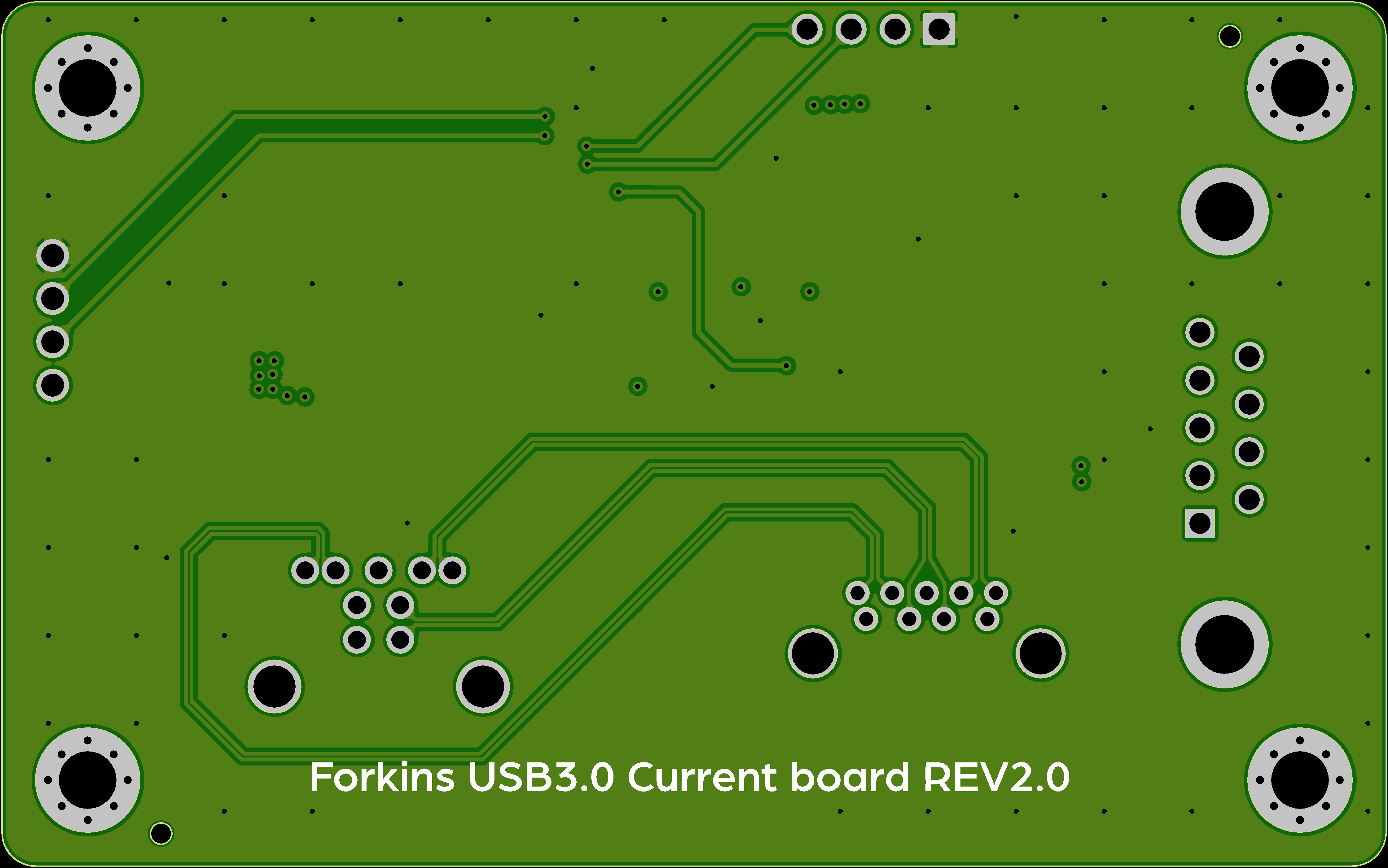 USB3.0电流微功耗采集模块PCB设计原理图2