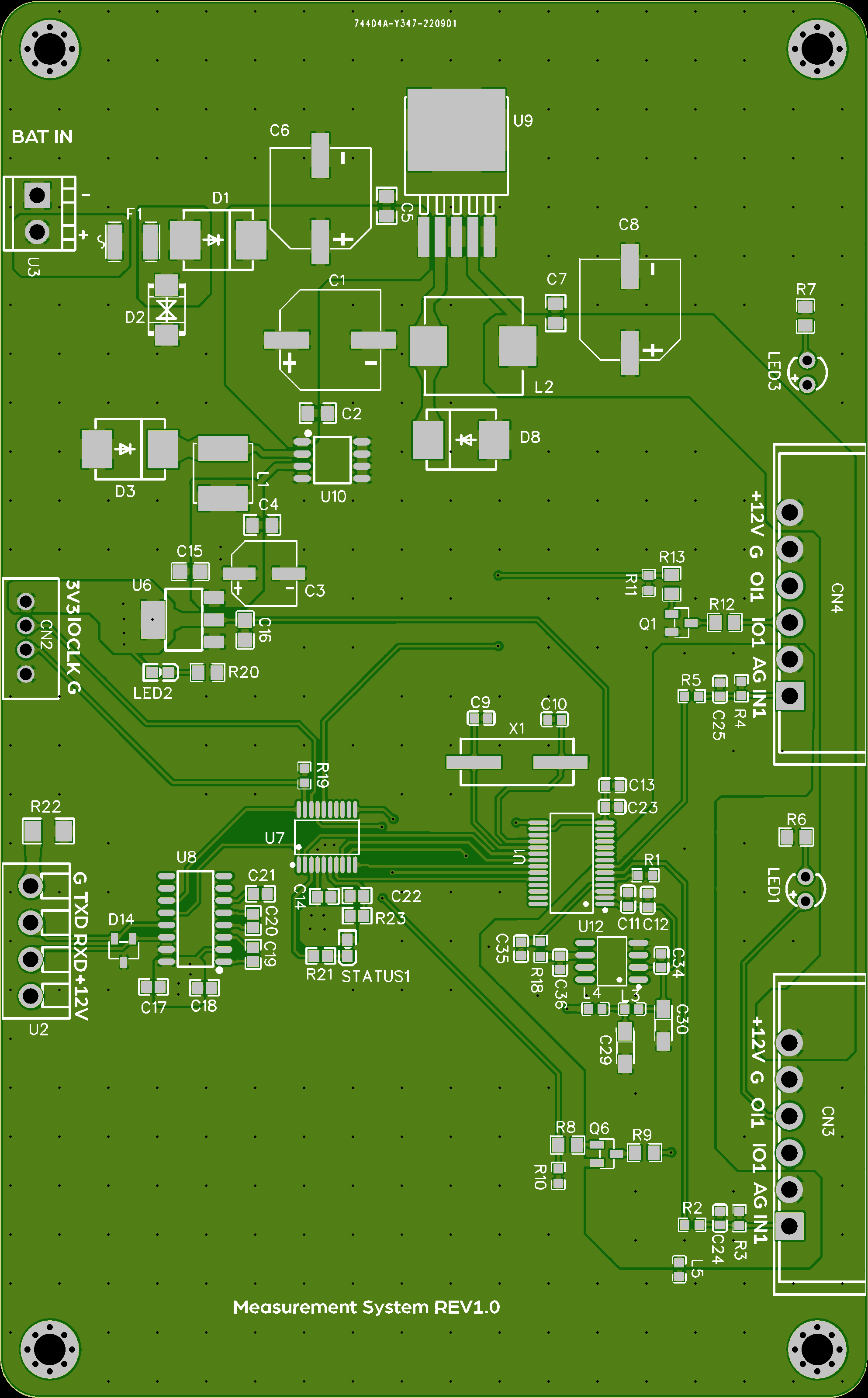 基于ADS1256电压信号采集模块PCB设计原理图1