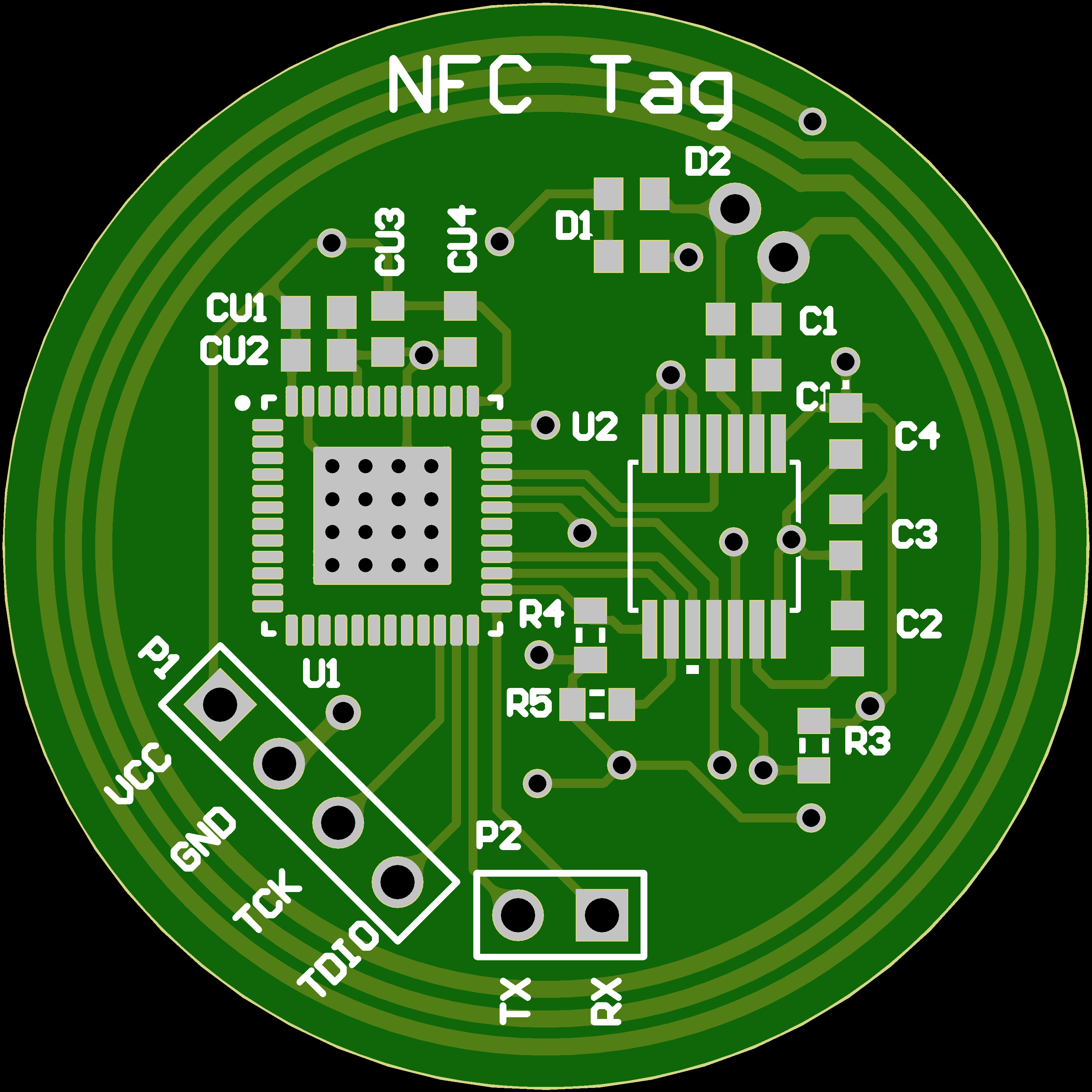 NFC超低功耗温湿度计PCB设计原理图1