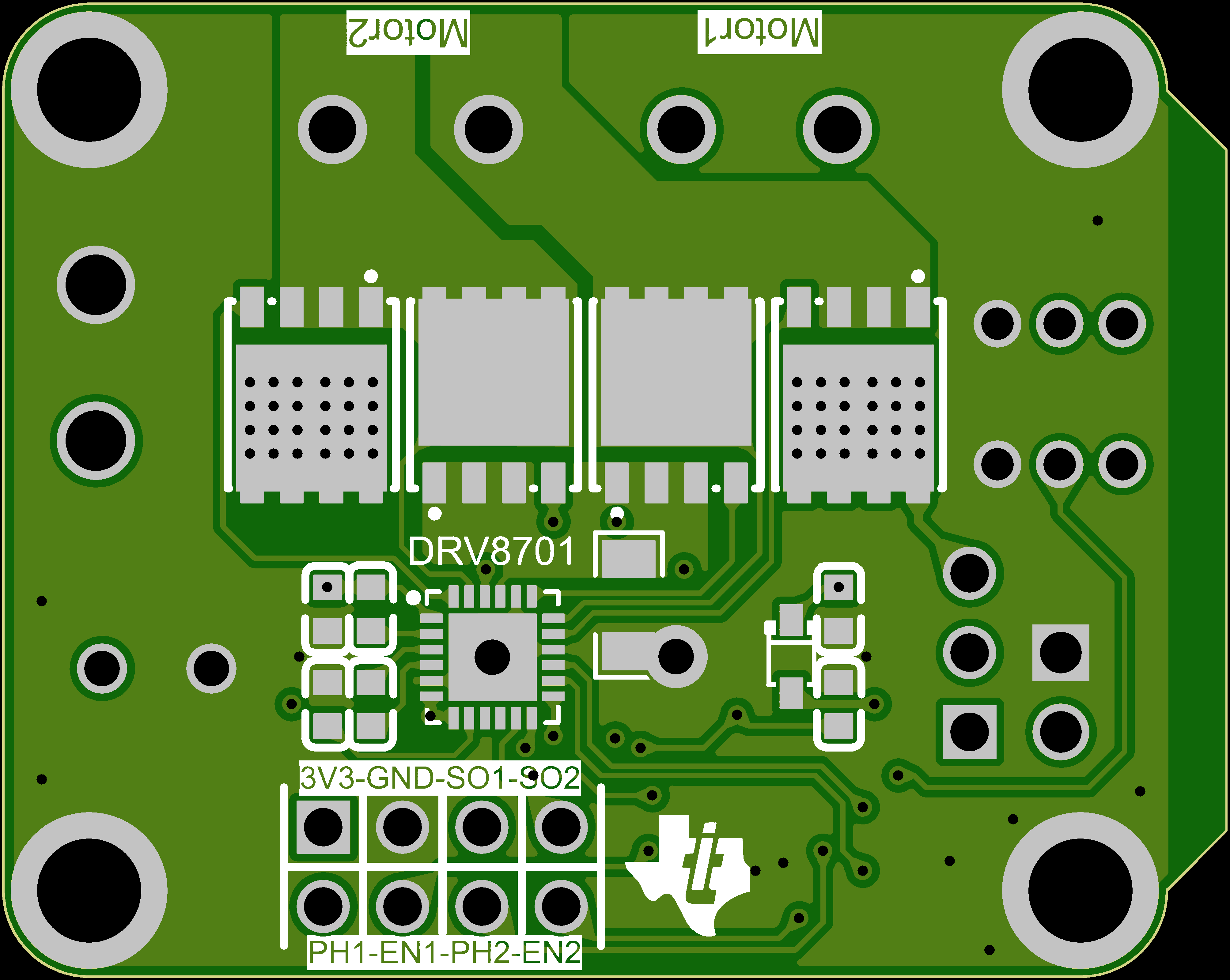 DRV8701双路电机驱动PCB设计原理图2