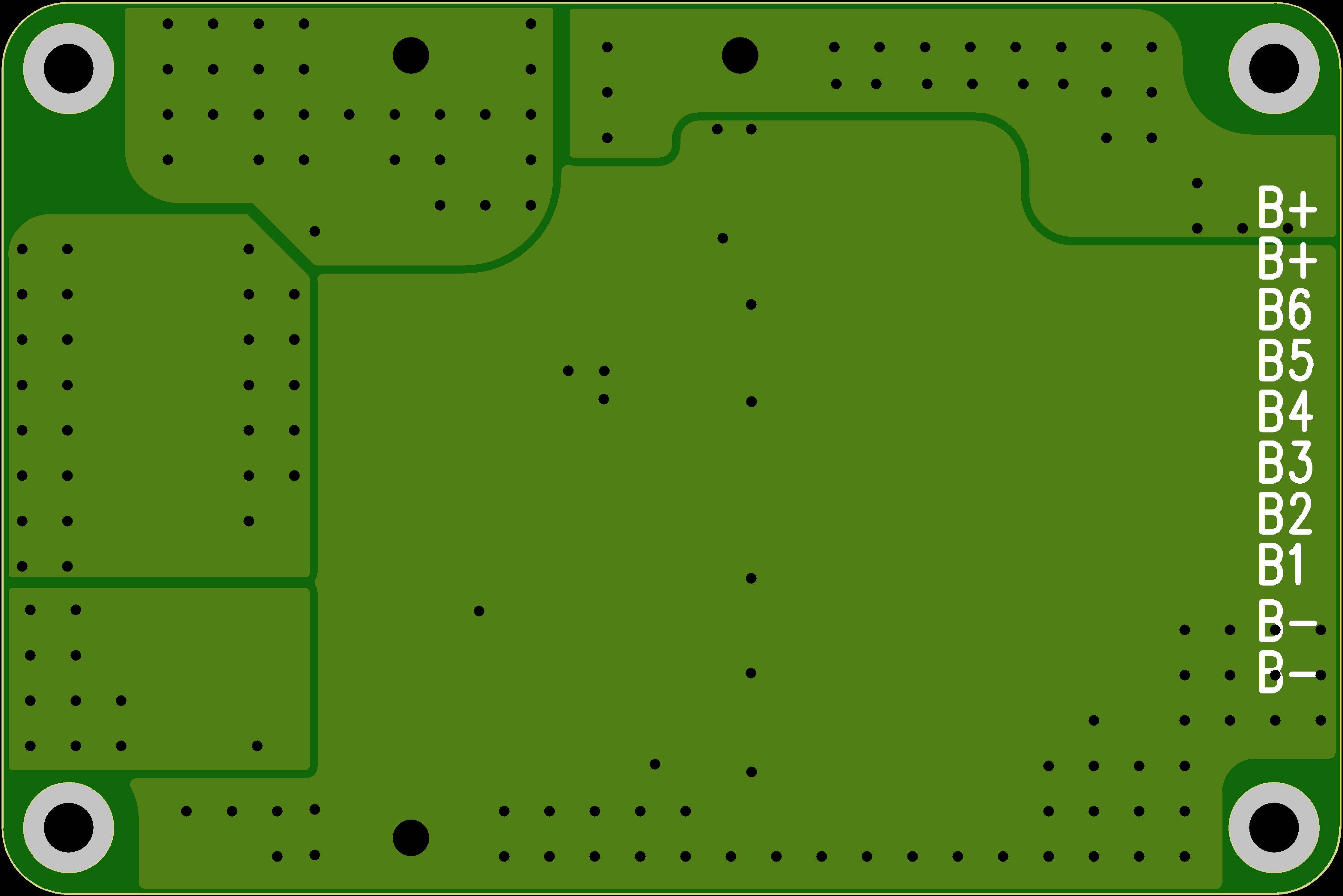 7串锂电池被动均衡保护板PCB设计原理图2