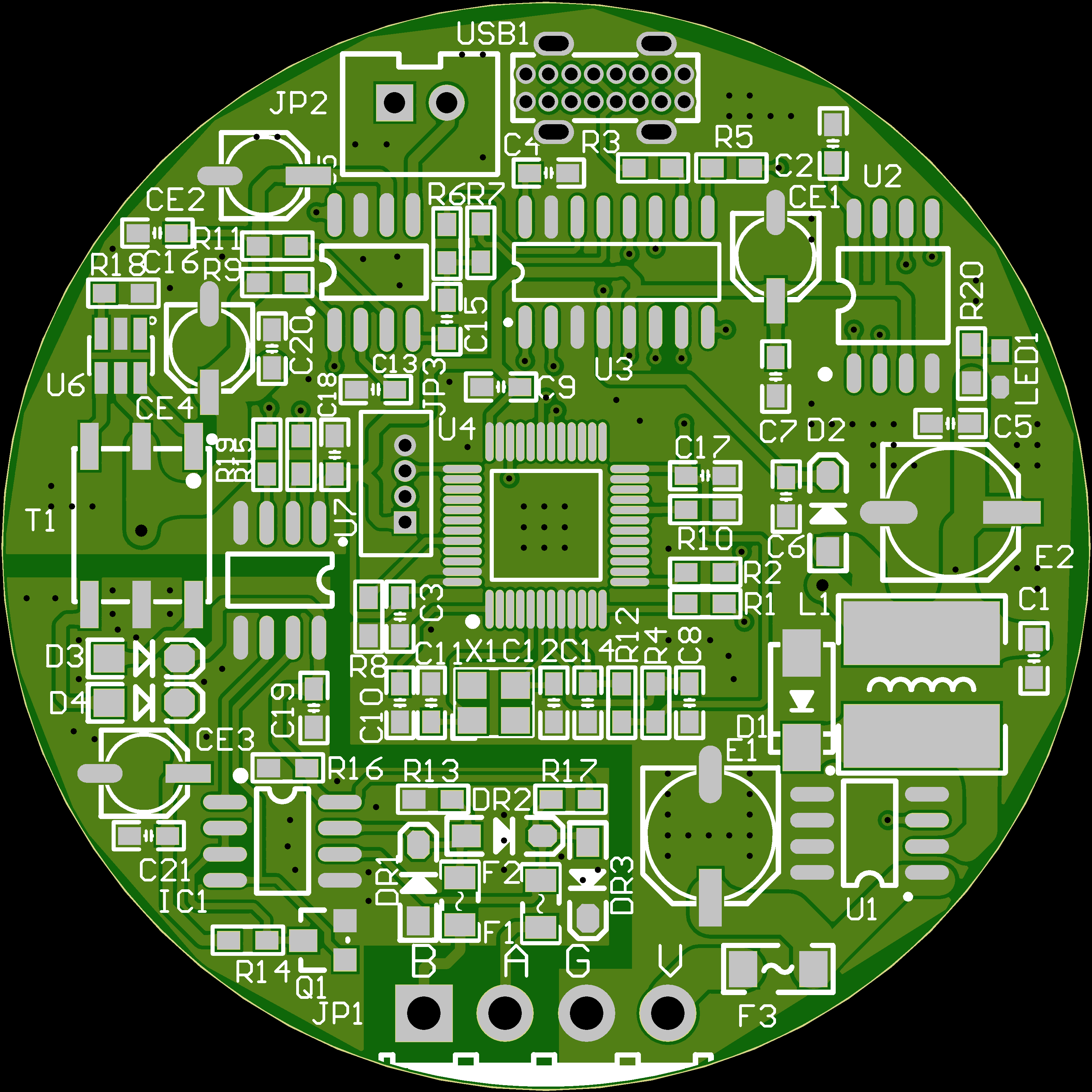 基于RISC-V RS485串口语音模块PCB设计原理图1