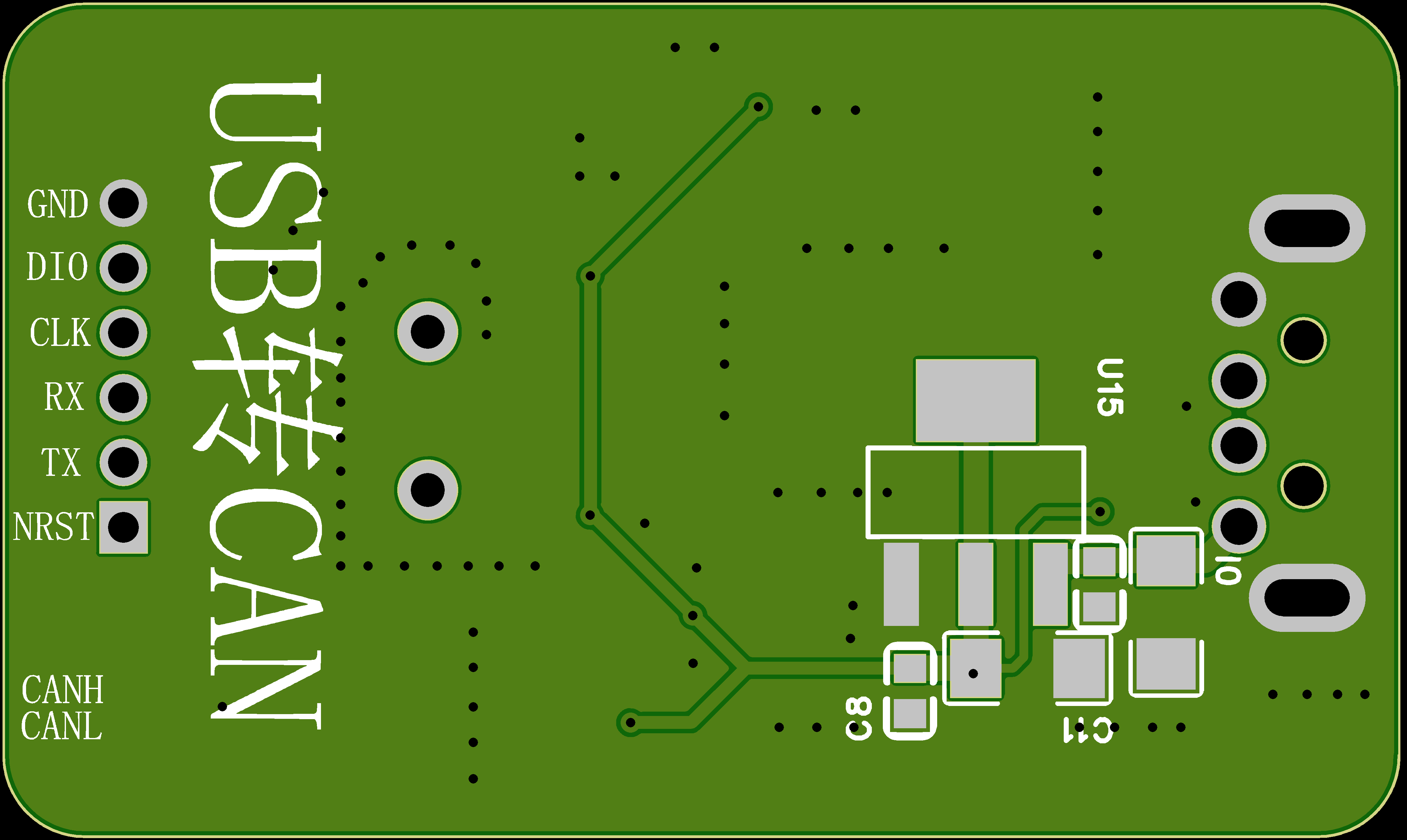 USB转CANPCB设计原理图2