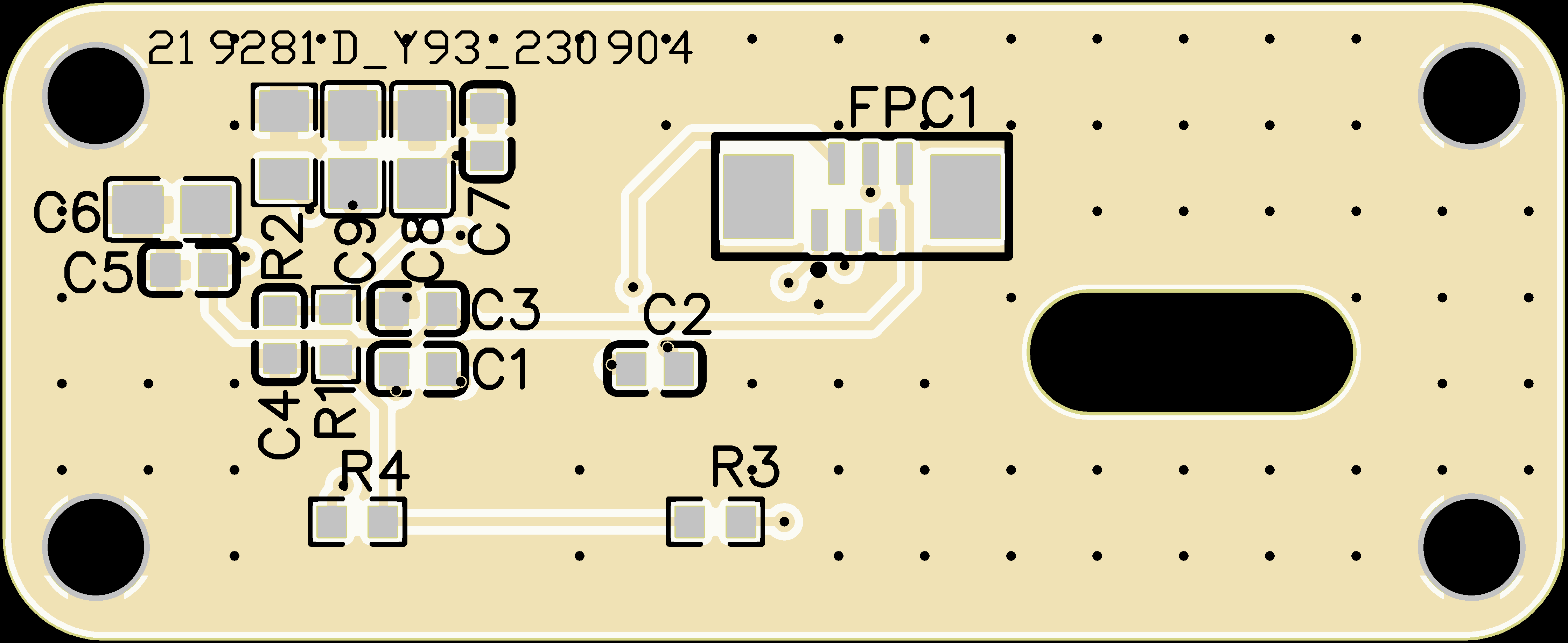 多功能双向快充转换器（二）显示子板PCB设计原理图2